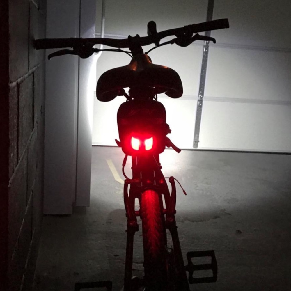 NEW! Rechargeable LED Headlight and Rear Safety Light Night Cycling Reflective - Picture 10 of 13